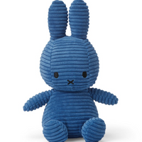 Miffy Corduroy Bunny - Colbalt Blue 23cm