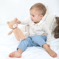 
              Teddy Bear Flat Cuddle Toy
            