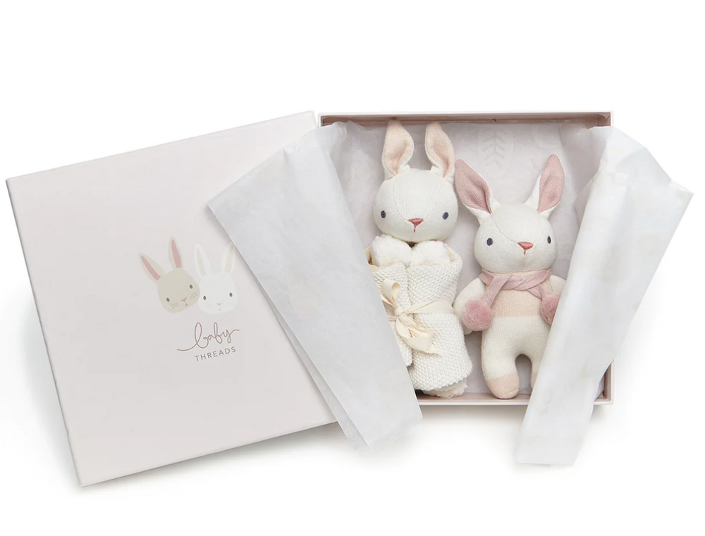 Baby Threads Bunny Cream Gift Set
