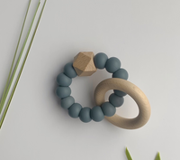
              Duo Silicone Teething Ring
            