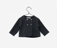 
              Double Breasted Baby Jersey Jacket
            