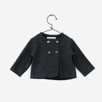 Double Breasted Baby Jersey Jacket
