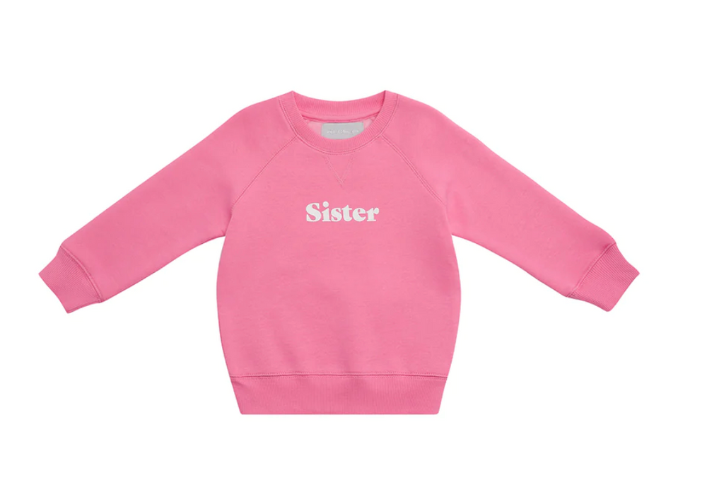 SISTER Hot Pink Sweatshirt