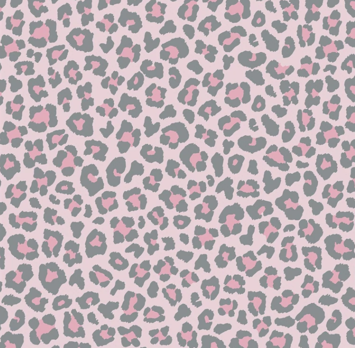 Leopard Print Wrapping Paper - Pink