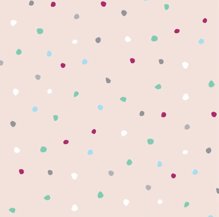 Spots Wrapping Paper - Pink