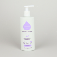 Kokoso Gentle Hair and Body Wash - 100% Natural Coconut Fragrance Free