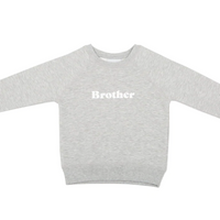 BROTHER Grey Marl Sweatshirt 1-2 Years