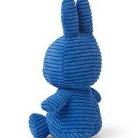 Miffy Corduroy Bunny - Colbalt Blue 23cm