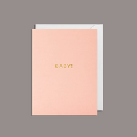 Baby Mini Card - Pink